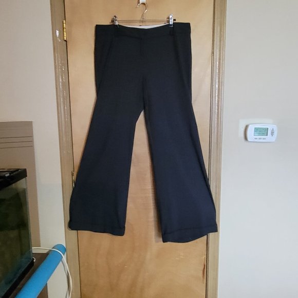 💜Worthington Modern Fit Size 14 Slacks Pants Dark Gray - Picture 4 of 5